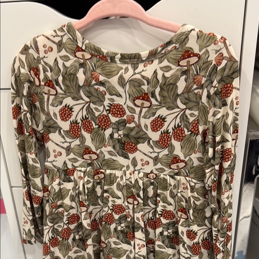 POSH PEANUT - 18-24 months    Floral Long Sleeve Dress